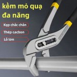 Kìm Mỏ Quạ Lắp đặt ống nước đa năng   Có thể điều chỉnh Mỏ Quạ Đa chức năng mở lớn 8-12 inch vặn ống nước chuyên nghiệp